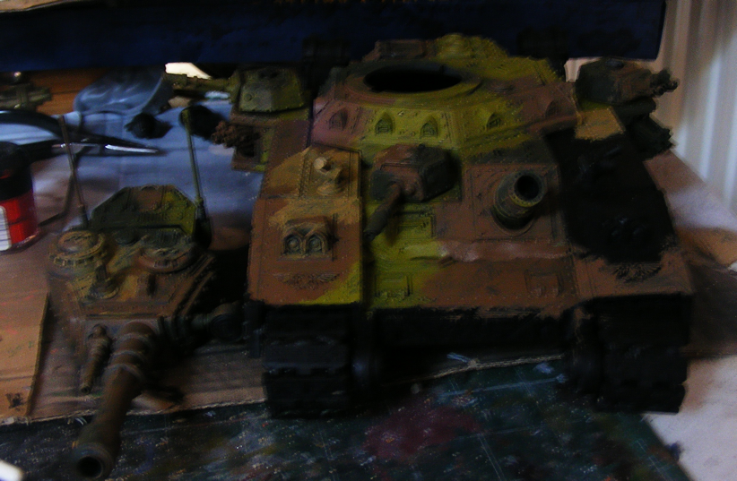 Baneblade hull and turret