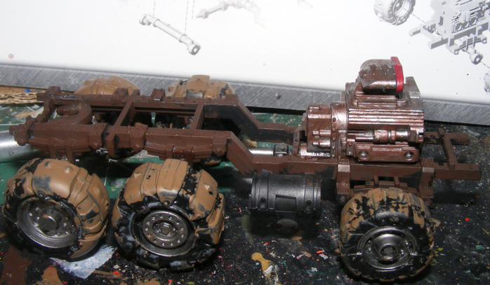 Trukk Chassis with Engine
